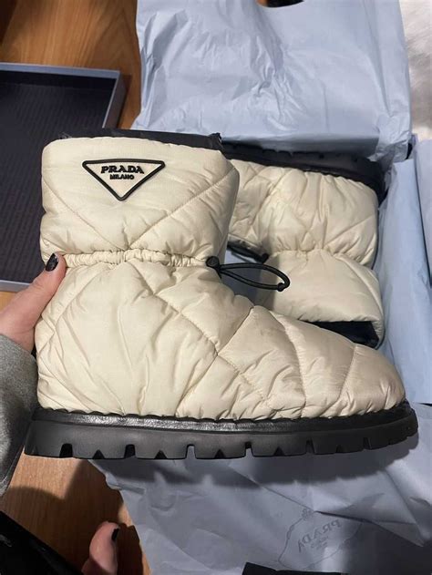 prada crystal snow boot